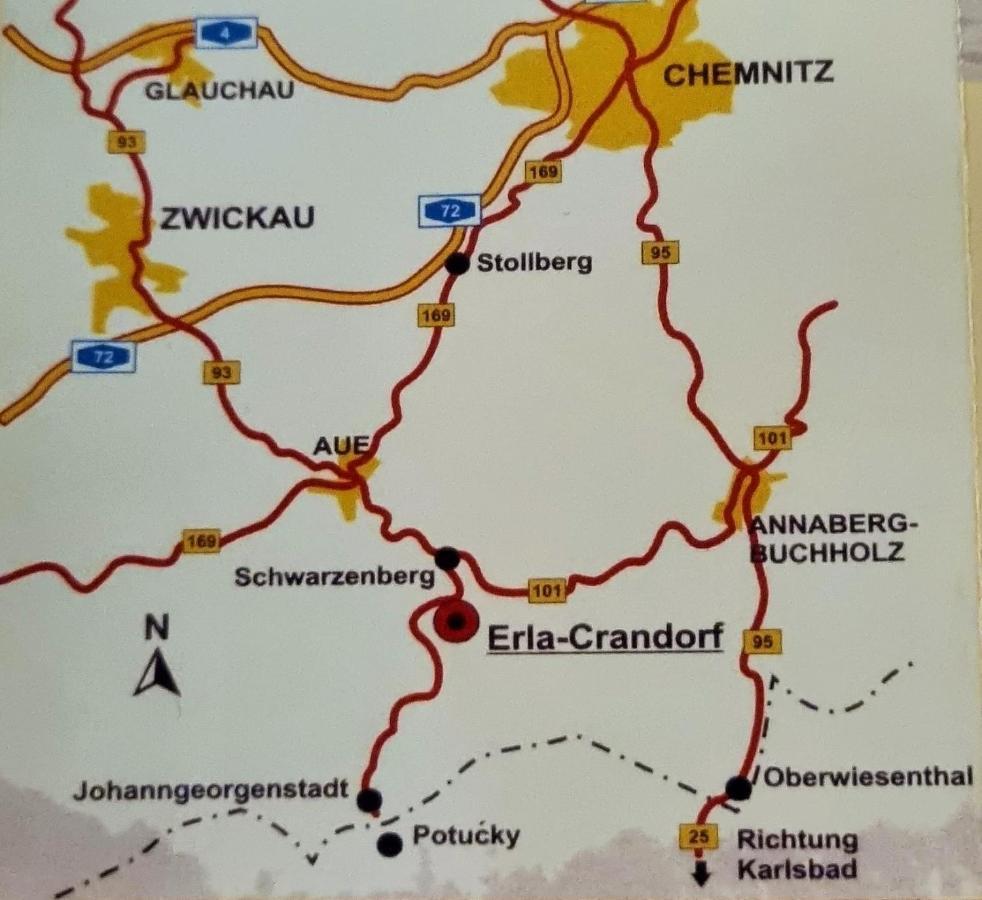 Ferienwohnung Bergidyll Schwarzenberg  Kültér fotó